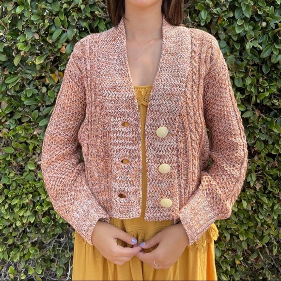 The Great Montana Cable Cardigan Sweater Size 3 NWT - Picture 6 of 12